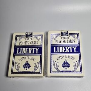 Liberty Playing Cards - Casino Classics, 2-Pack